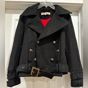 Cool, heavy fully lined Free People black jacket size S-